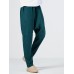 Mens 100  Cotton Solid Color Baggy Casual Drawstring Pants